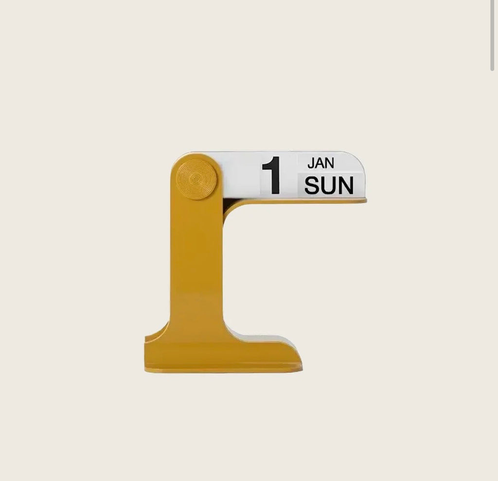Retro Flip Calendar