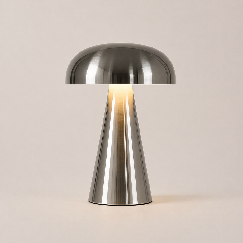 Zeno | Chrome LED Touch Table Lamp