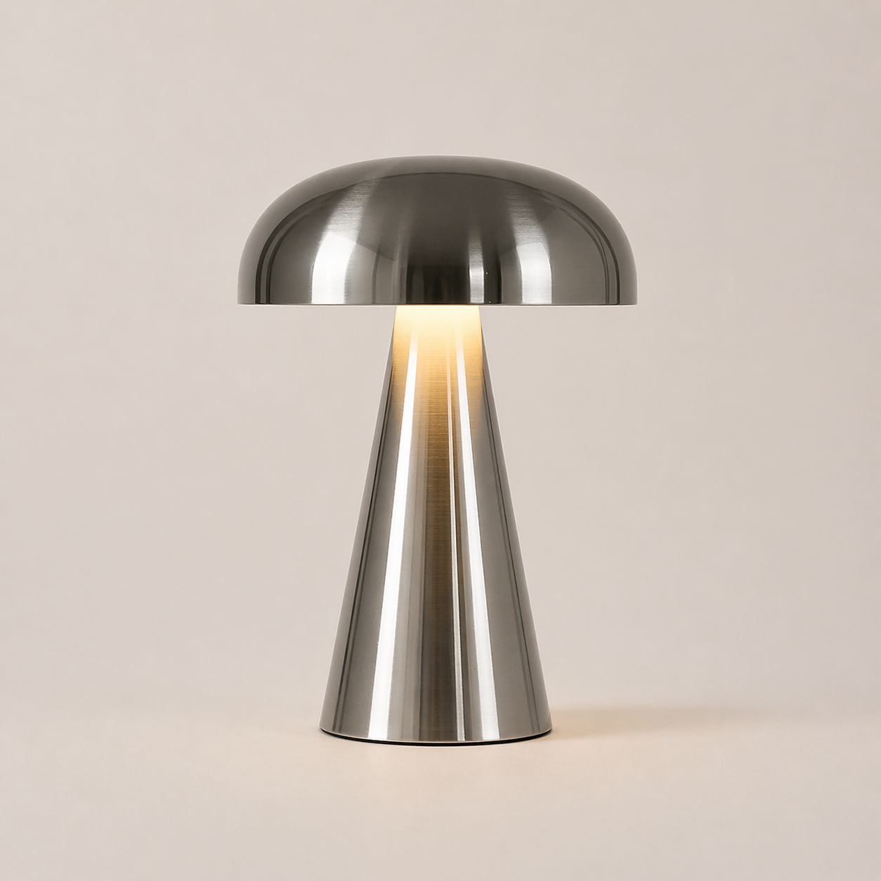 Zeno | Chrome LED Touch Table Lamp