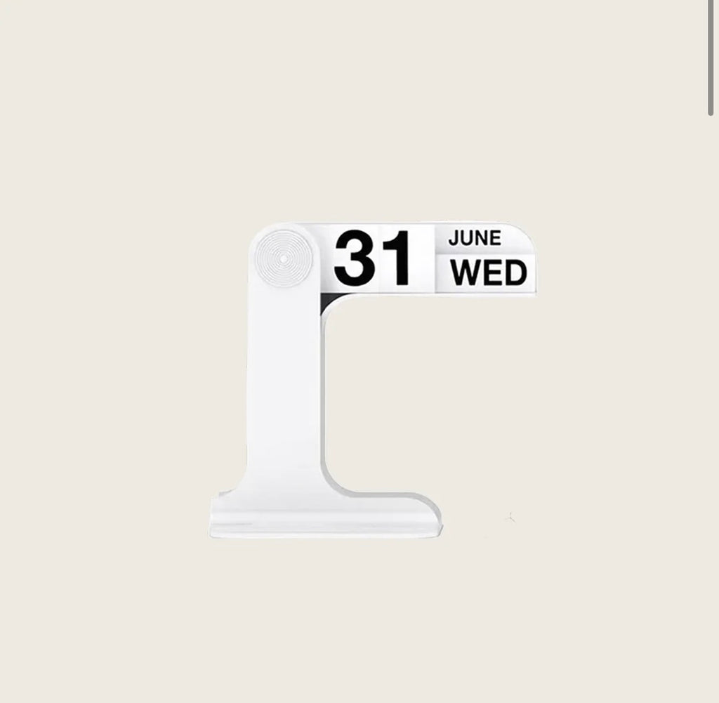 Retro Flip Calendar