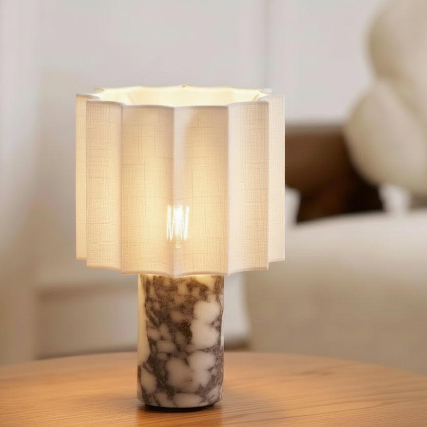 Hattie Marble Table Lamp
