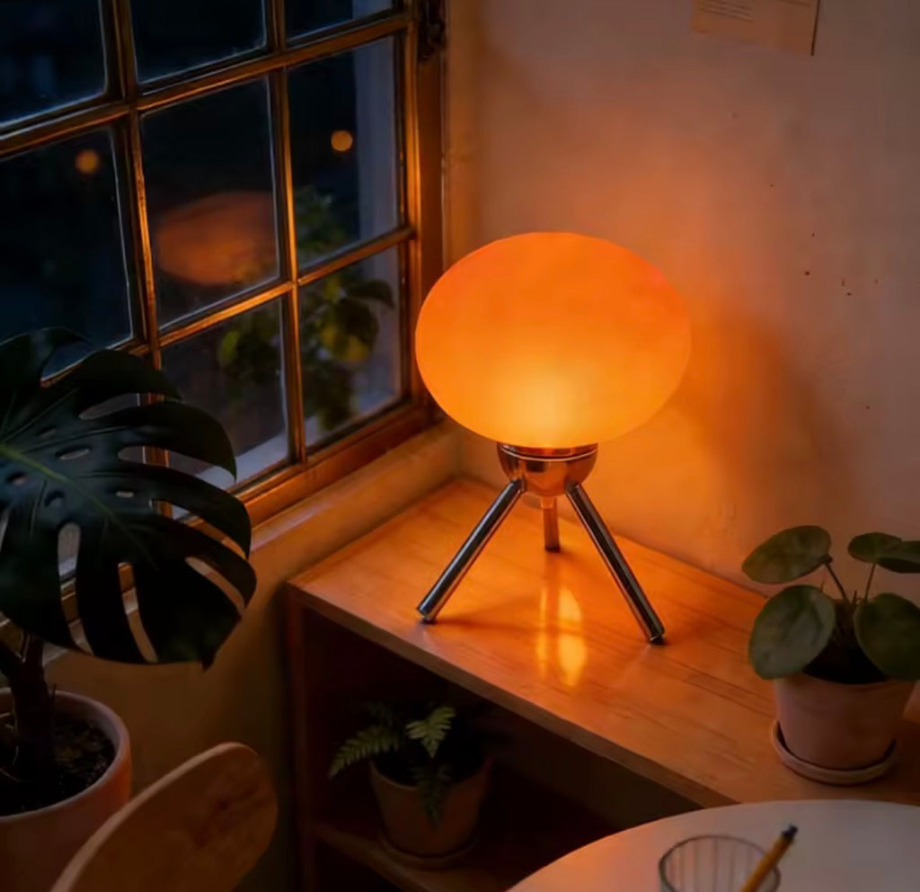 Glass Marshmallow Table Lamp
