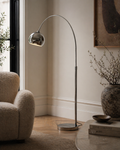 Apollo Chrome Arc Lamp