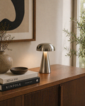 Zeno | Chrome LED Touch Table Lamp