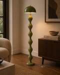 Lena | Art Deco Mushroom Floor Lamp