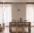 Athena Arch Lamp | Marble Base