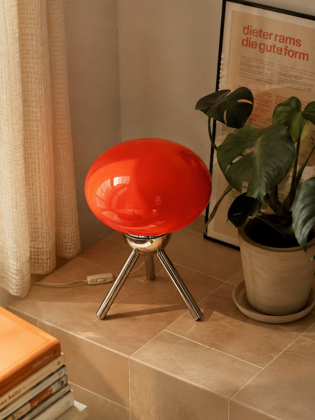 Glass Marshmallow Table Lamp